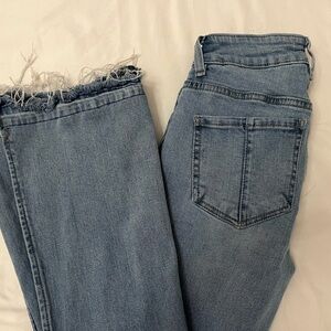 Women's Shyanne Blue Distressed Jeans